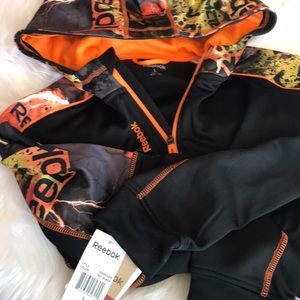 Reebok zip up hoodie